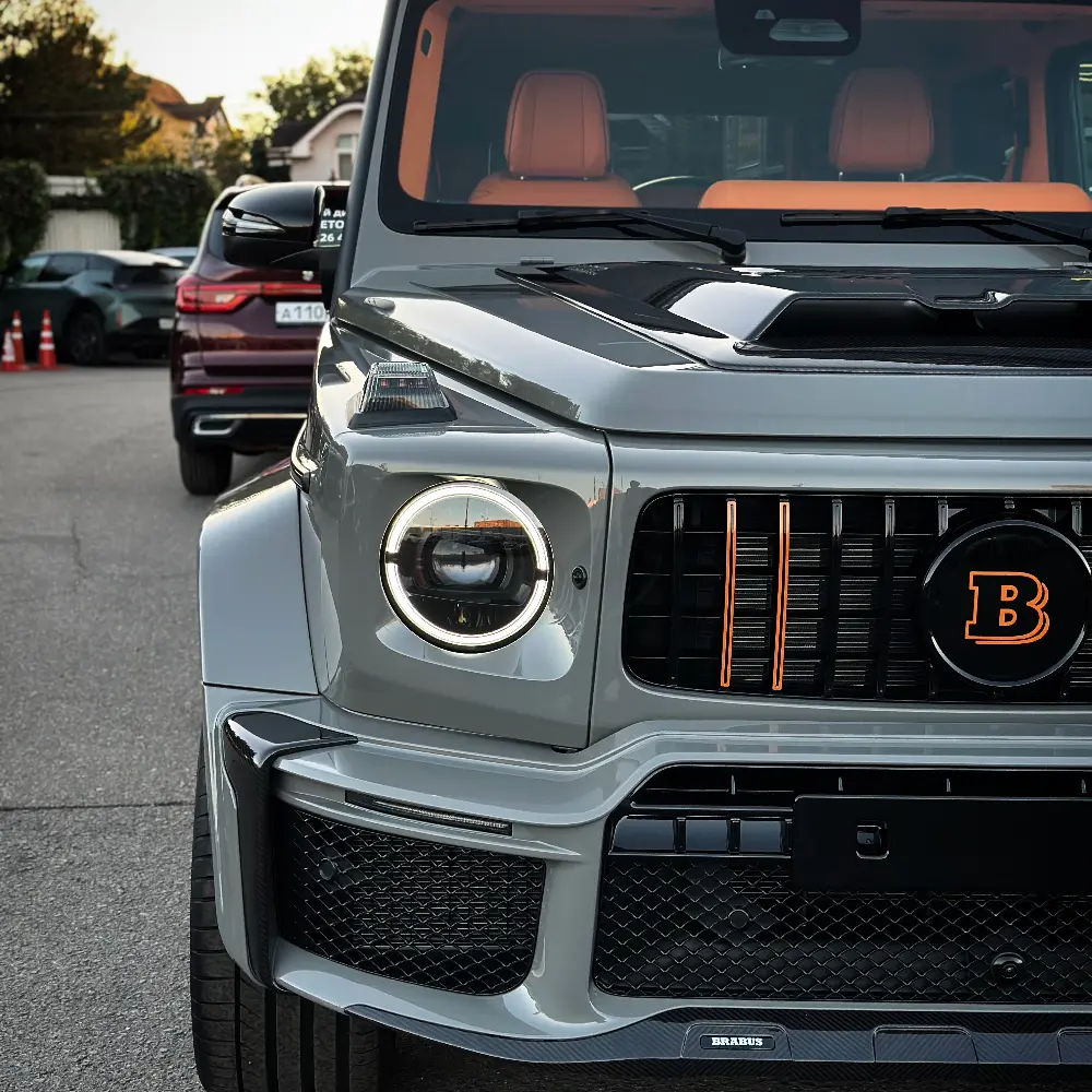 Комплексная защита Brabus: оклейка кузова, бронирование стекла и обработка салона