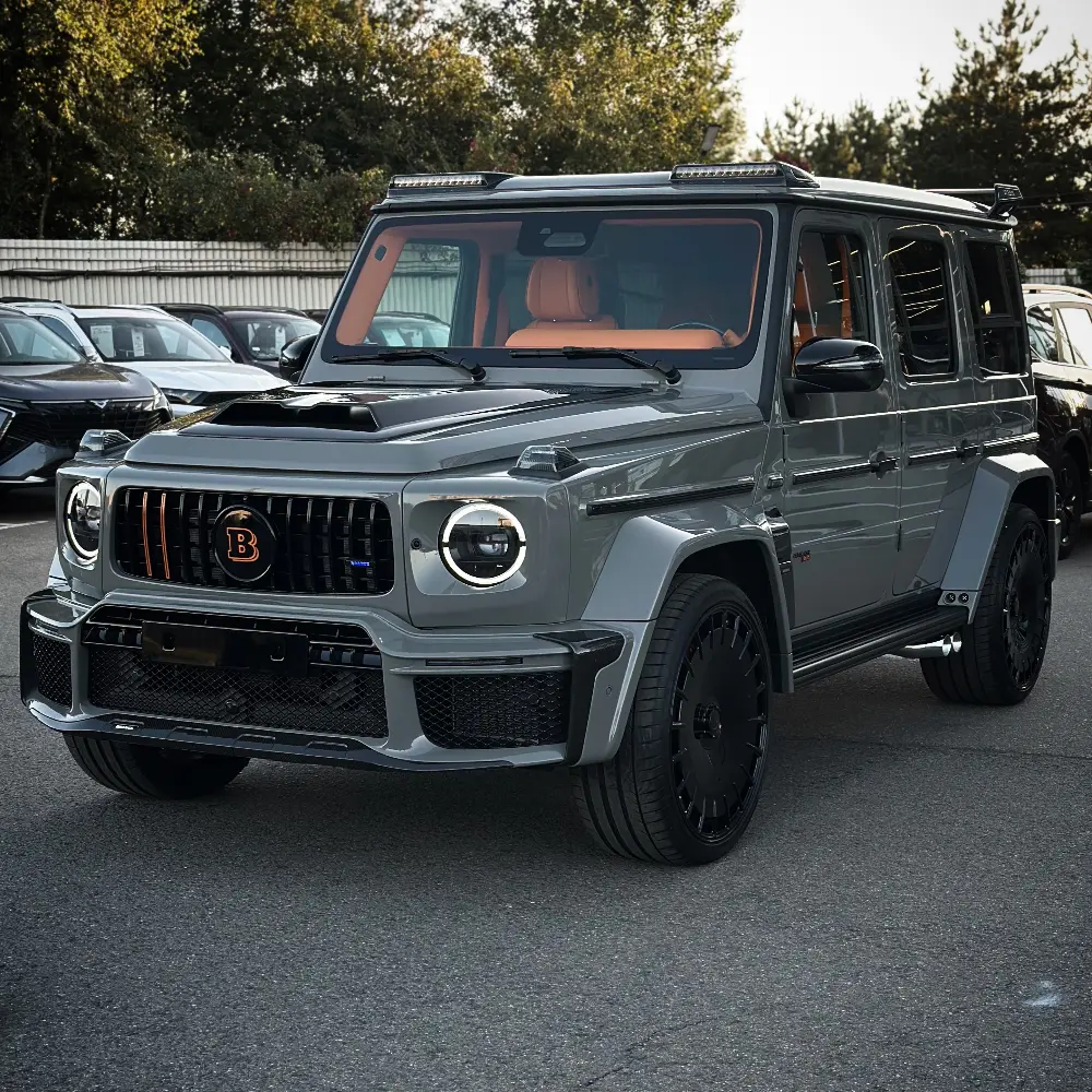 Комплексная защита Brabus: оклейка кузова, бронирование стекла и обработка салона