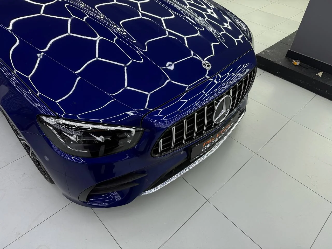 Полировка, керамика, химчистка и перекрас бампера Mercedes‑Benz E‑Class: комплексное обновление
